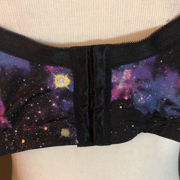TORRID Size 44F Universe OuterSpace Soft Padded Underwire Black Print $59 NEW - Picture 15 of 16